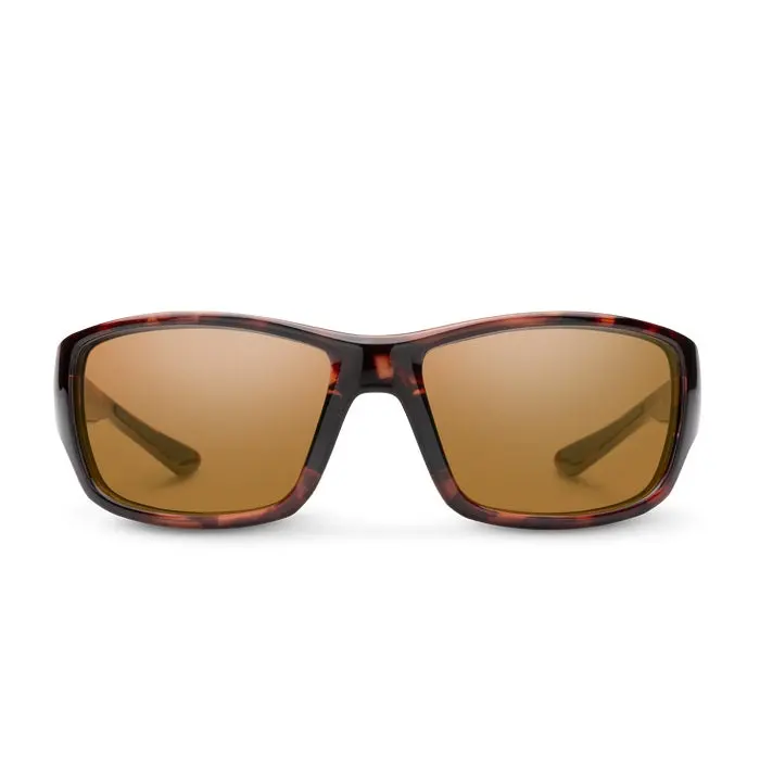 Hull Tortoise Frame With Polarized Brown Lens Sunglasses 2