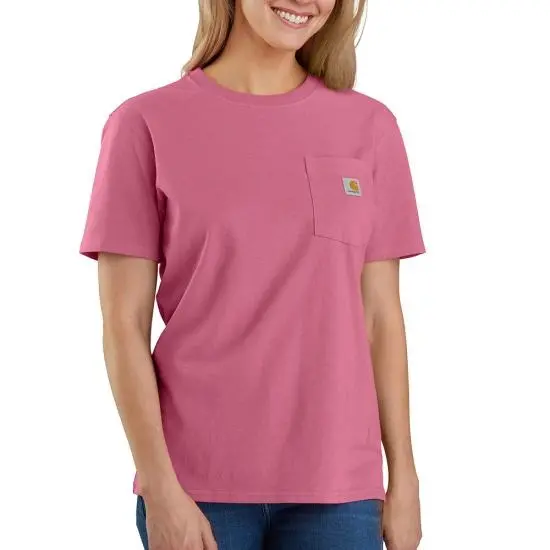 Women's Loose Fit Heavyweight Short-Sleeve Pocket T-Shirt 1