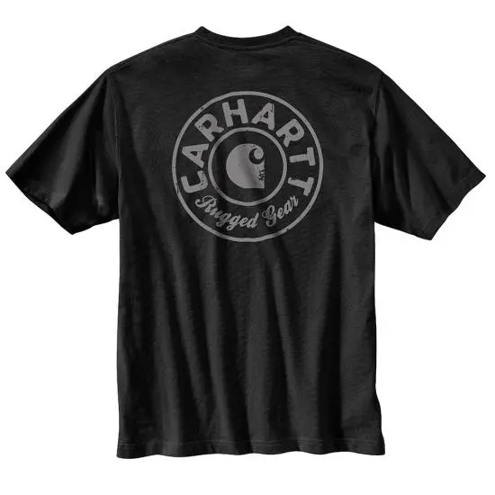 Men's Relaxed Fit Heavyweight Short-Sleeve Built To Last Graphic T-Shirt 1