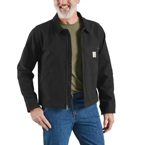 Rugged Flex Relaxed Fit Duck Detroit Jacket 1