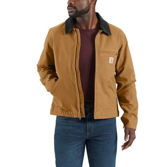 Rugged Flex Relaxed Fit Duck Detroit Jacket 1
