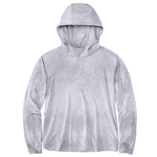 Women's Force Sun Defender Relaxed Fit Lightweight Long-Sleeve Hooded Graphic T-Shirt 1