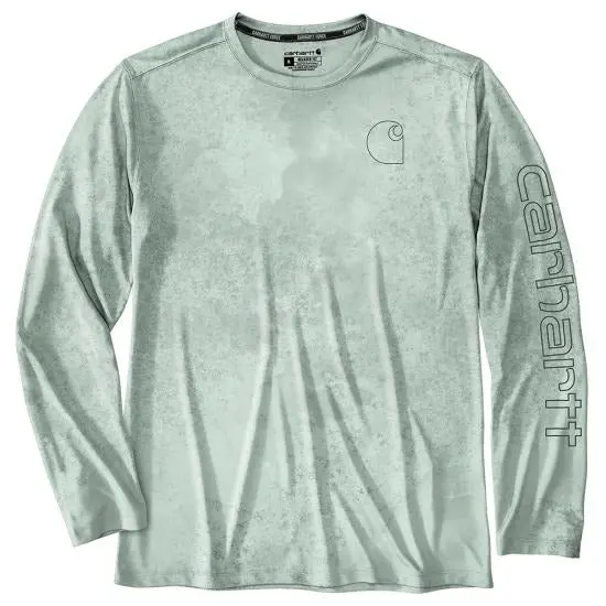 Men's Force Sun Defender Lightweight Long-Sleeve Print T-Shirt 1