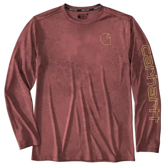 Men's Force Sun Defender Lightweight Long-Sleeve Print T-Shirt 1