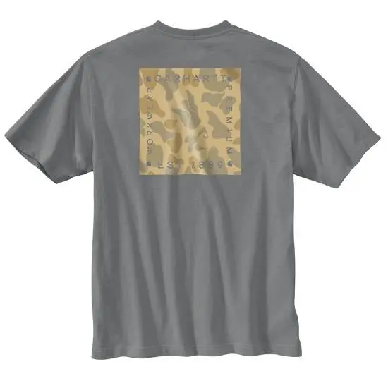 Men's Relaxed Fit Lightweight Short-Sleeve Pocket Camo Graphic T-Shirt 1