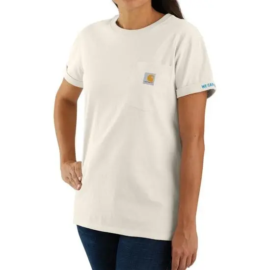 Women's Loose Fit Heavyweight Short-Sleeve Love Of Labor Graphic T-Shirt 2