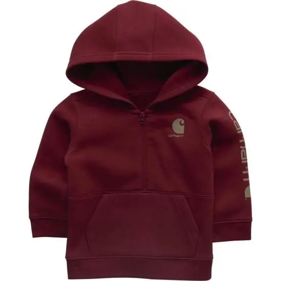 Toddler Long-Sleeve Half-Zip Sweatshirt 1