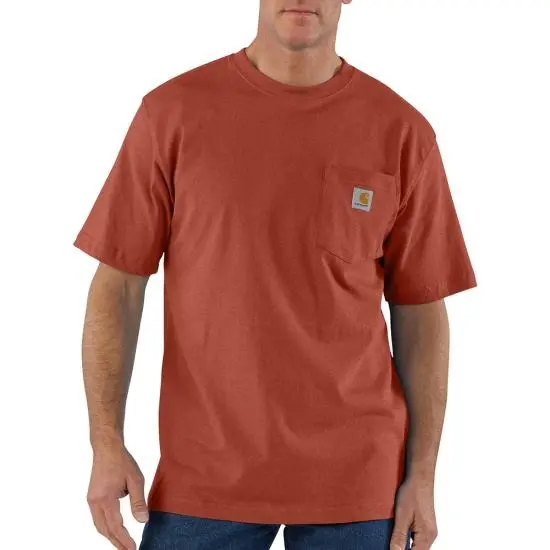 Men's Loose Fit Heavyweight Short-Sleeve Pocket T-Shirt 1
