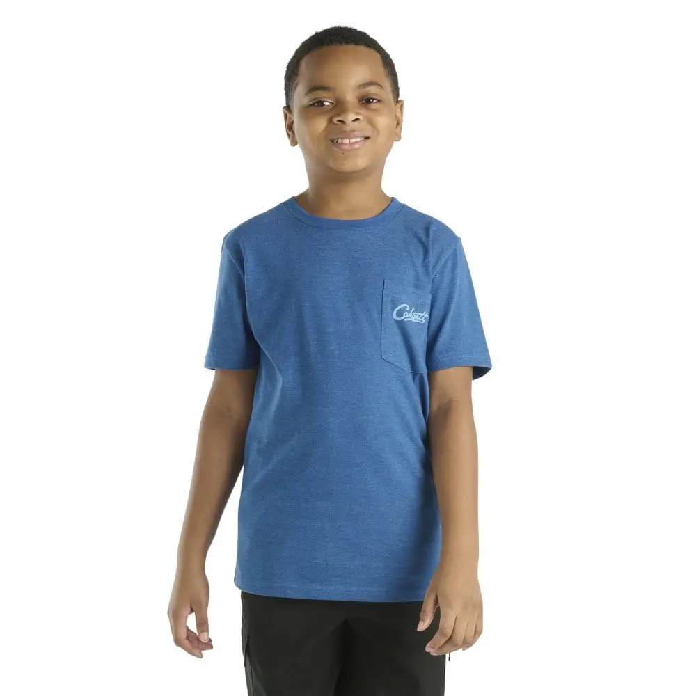 Youth Short Sleeve Pocket Fish T-Shirt 2