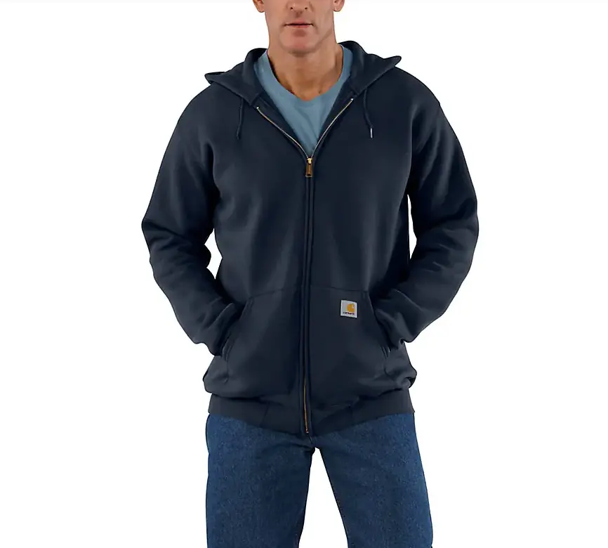 Men's Loose Fit Midweight Full-Zip Sweatshirt 1