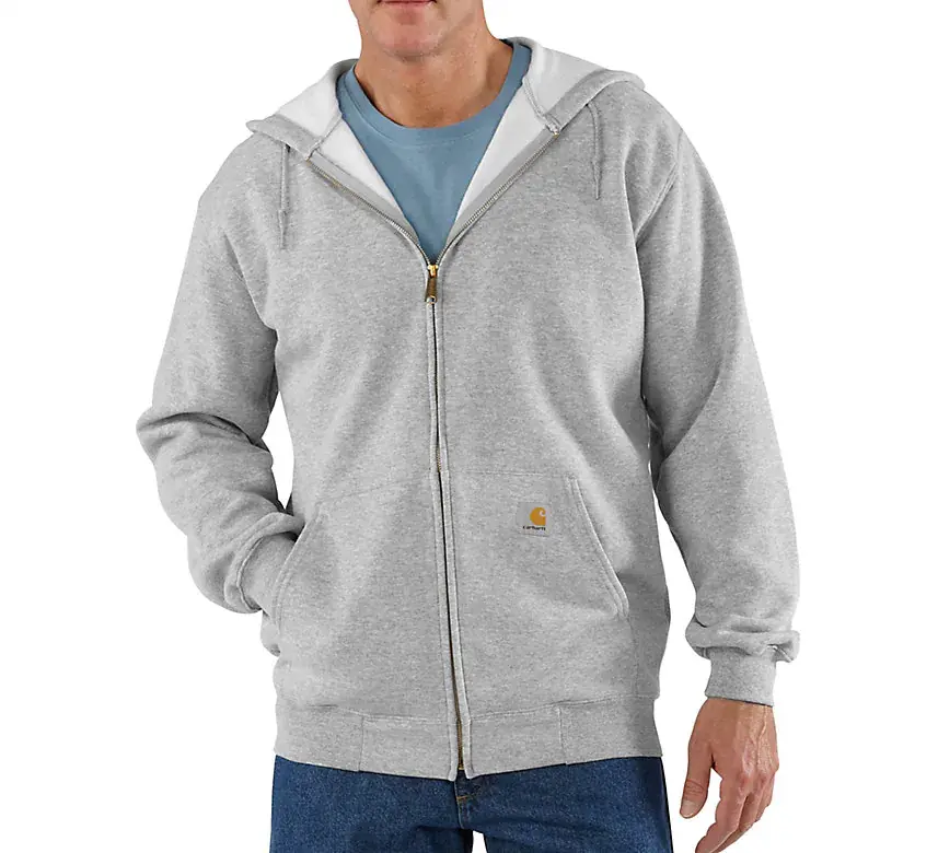 Men's Loose Fit Midweight Full-Zip Sweatshirt 1