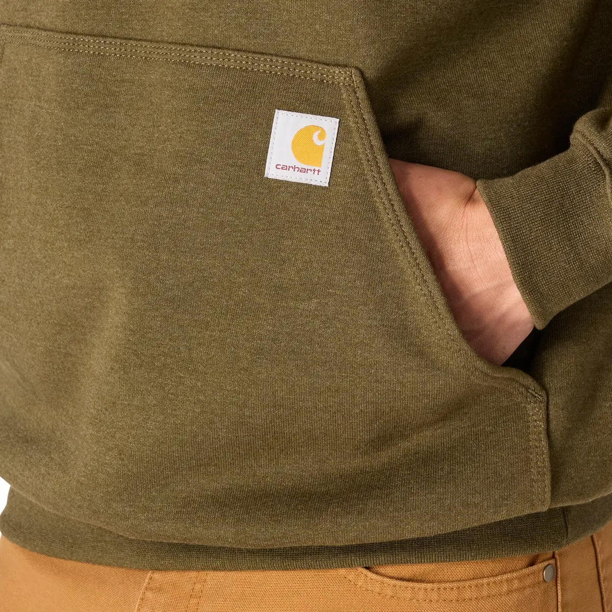 Men's Loose Fit Midweight Logo Sleeve Graphic Sweatshirt 4