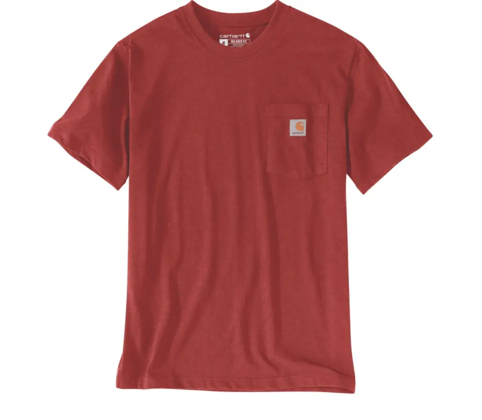 Men's Loose Fit Heavyweight Short-Sleeve Pocket T-Shirt 1