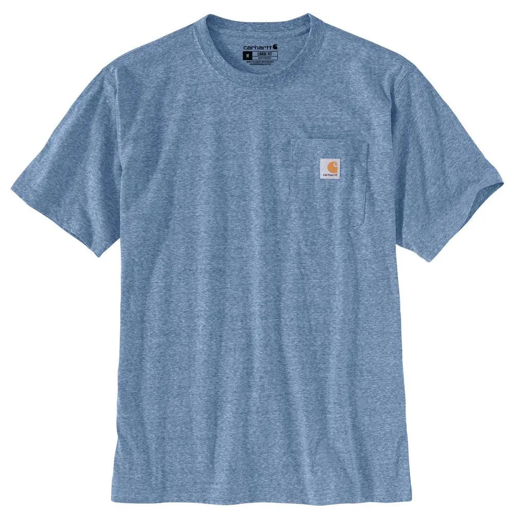 Men's Loose Fit Heavyweight Short-Sleeve Pocket T-Shirt 1