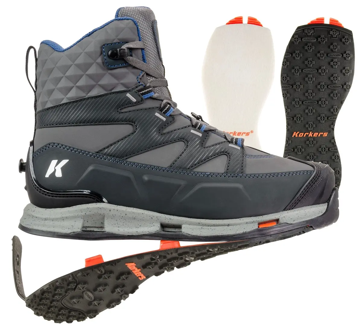 Men's Bantam Lite Wading Boots With Felt & Kling-On Outsoles 1