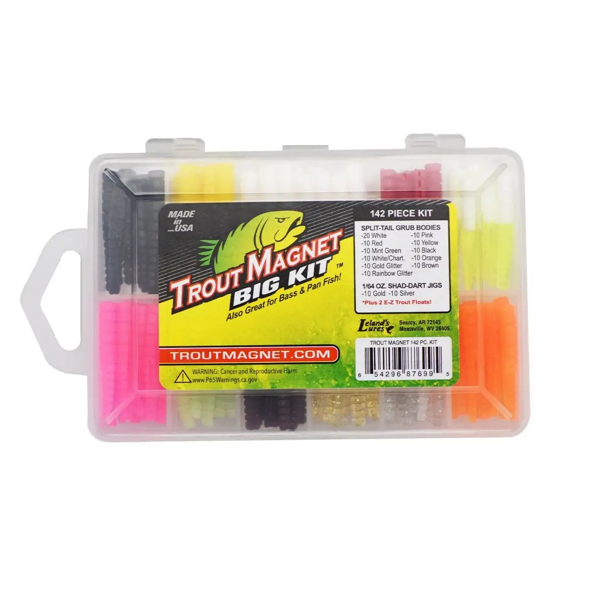 Trout Magnet Big Kit - (142 Pieces) 1