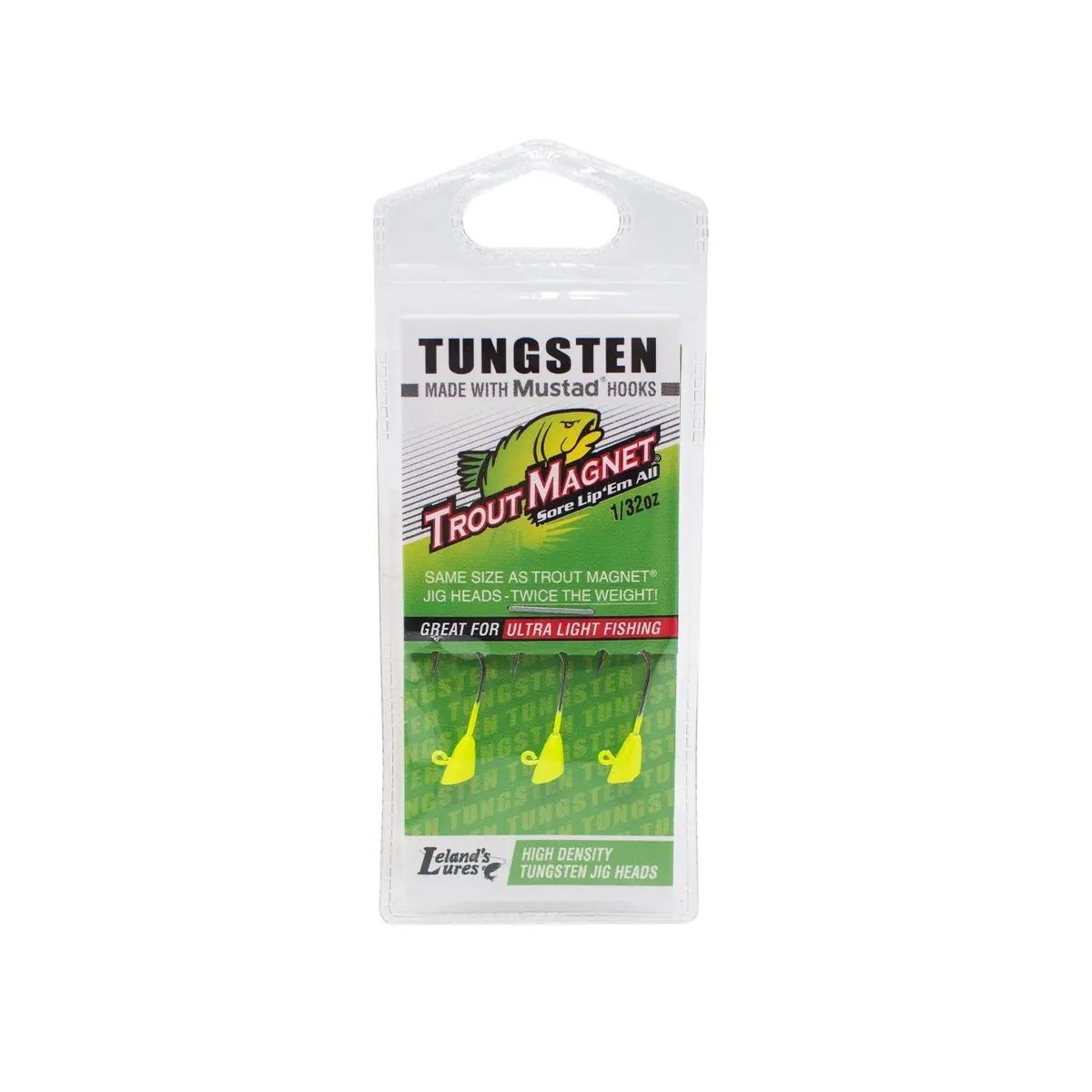 Trout Magnet Tungsten Jig Head - 1/32 Oz. (3 Pack) 2