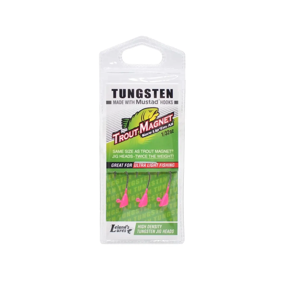 Trout Magnet Tungsten Jig Head - 1/32 Oz. (3 Pack) 2