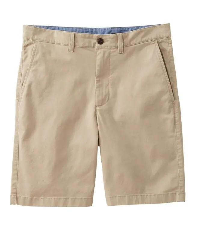 Men's Lakewashed Stretch Khaki Shorts - (9") 1