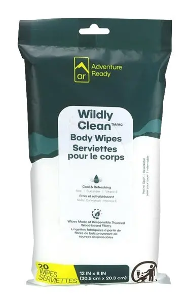 Wildly Clean Body Wipes - 20Ct 1