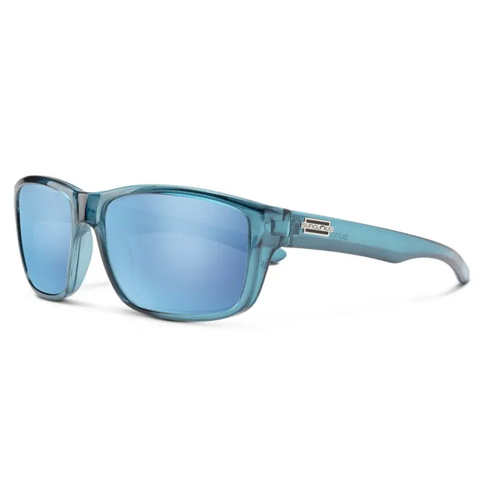 Mayor Crystal Marine Frame With Polar Aqua Mirror Lens Sunglases 1