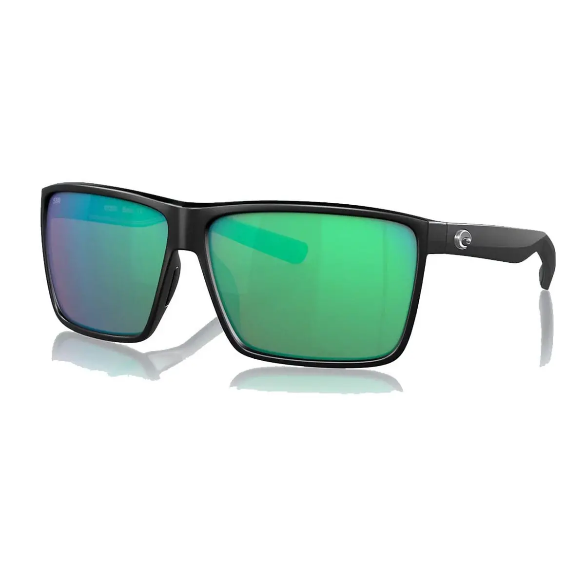 Rincon Matte Black Frame With Green Mirror Lens 580G 1