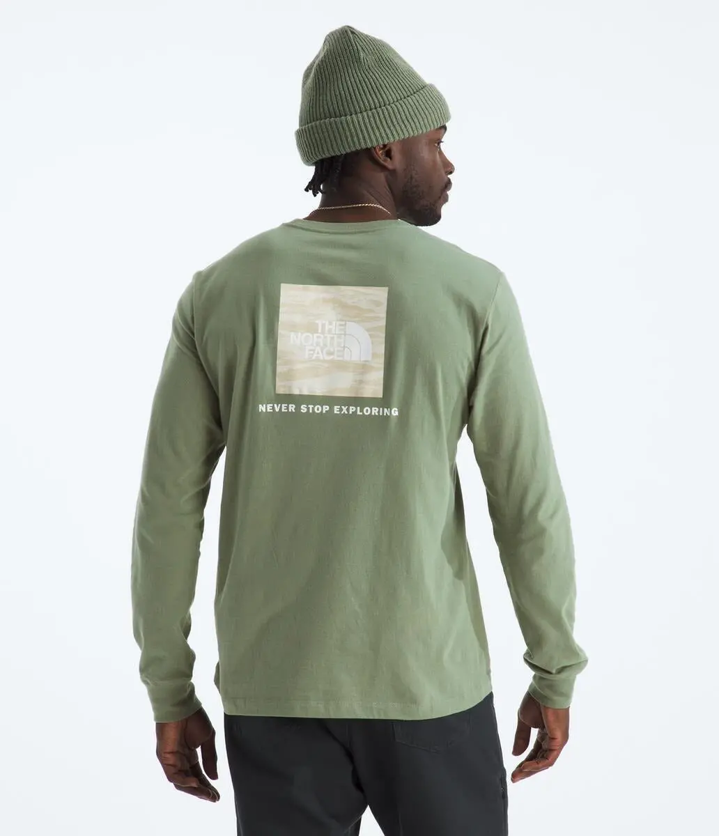 Men's Evolution Light Ink Box Nse Long Sleeve Graphic Tee 3
