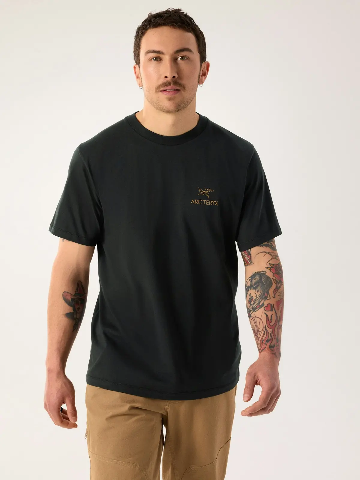Men's Kragg Sl Cotton Bird Word Ss 1