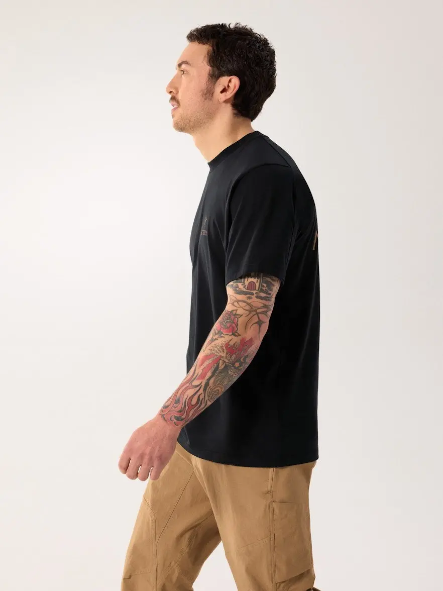 Men's Kragg Sl Cotton Bird Word Ss 4
