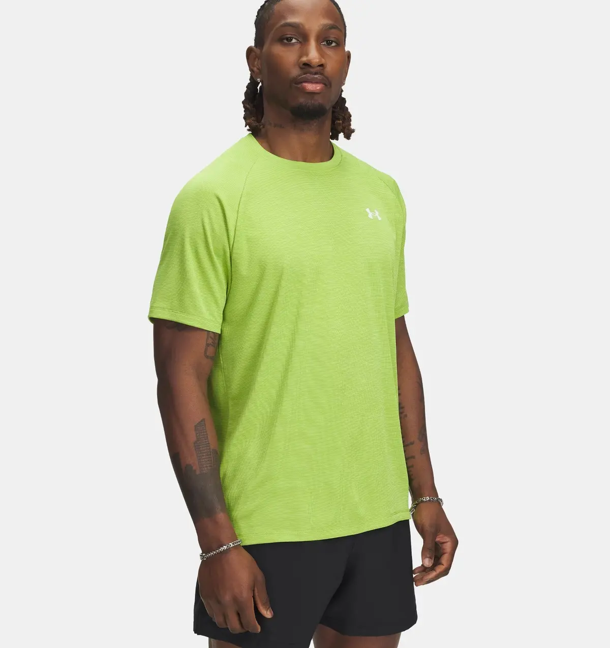 Men's Ua Tech Textured Short Sleeve T-Shirt 1