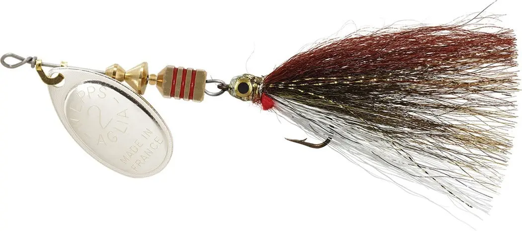 Aglia Streamer Single Hook Spinner - #2 (1/6 Oz.) 1