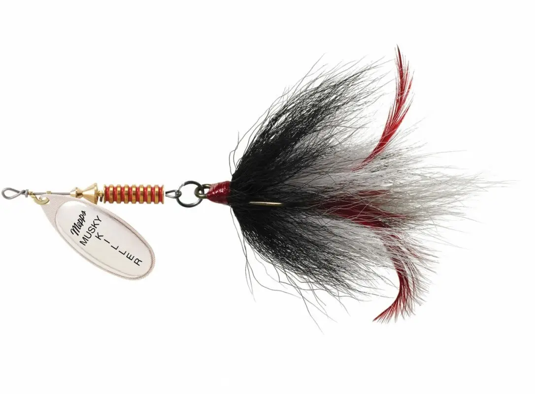 Musky Killer Dressed Spinner - (3/4 Oz.) 1