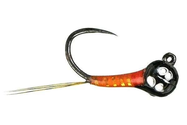 Barbless Jig Pearl Rib Perdigon - #16 (3.3Mm) 1