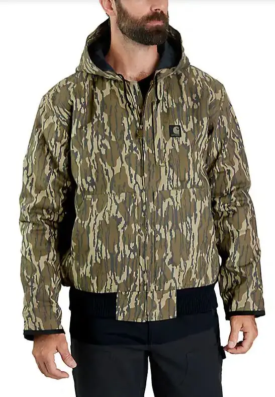 Rugged Flex Duck Loose Fit Insulated Camo Active Jac 1