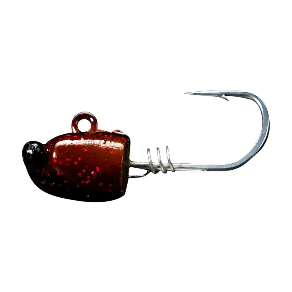 3" Shrimp Jig Head - 1 Oz. (2 Pack) 1