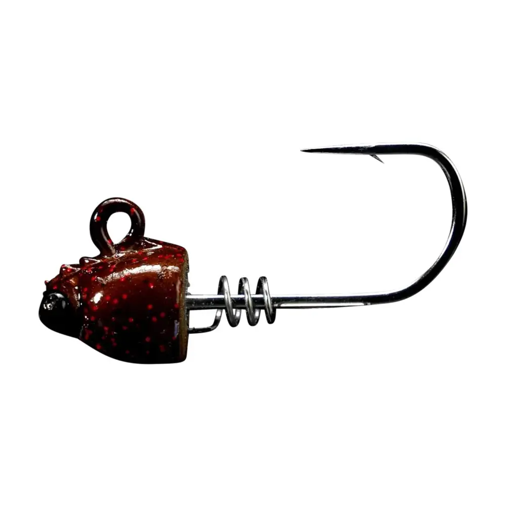 3" Shrimp Jig Head - 1/2 Oz. (2 Pack) 1