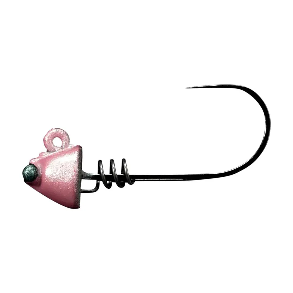 3" Shrimp Jig Head - 1/4 Oz. (3 Pack) 1