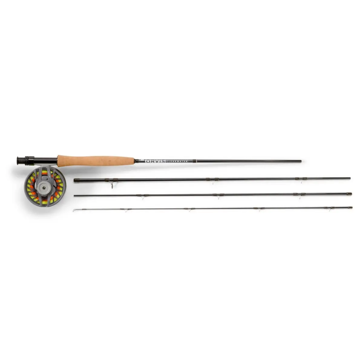 Clearwater 8'6" 865-4 Fly Rod Outfit - (3Asn) 2