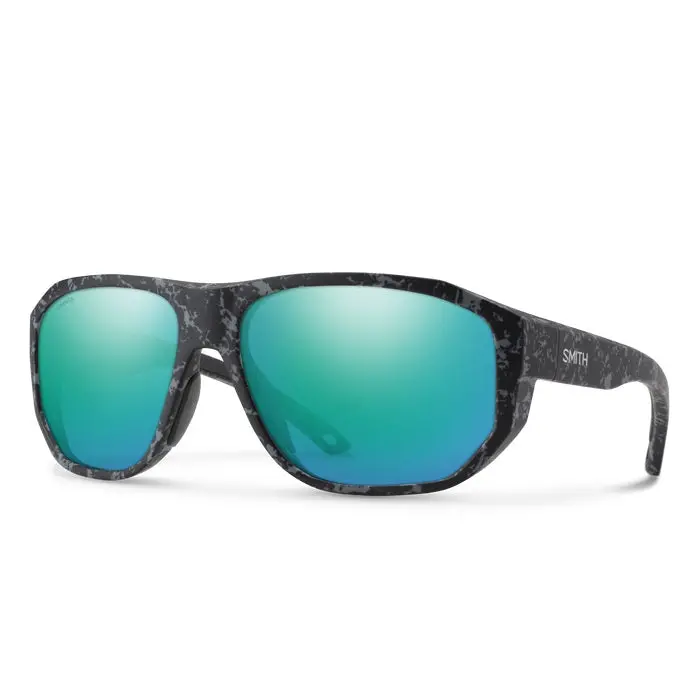 Outrigger Matte Ash Marble Frame With Chromapop Polarized Opal Mirror Lens Sunglasses 1