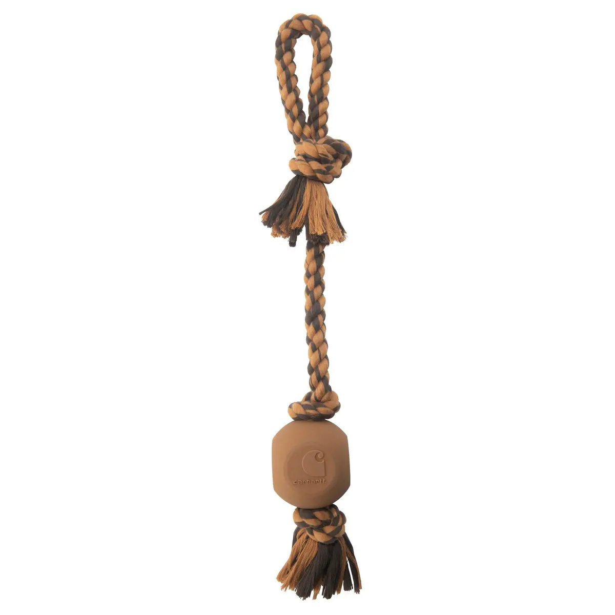 Rubber Ball Dog Rope Pull 1