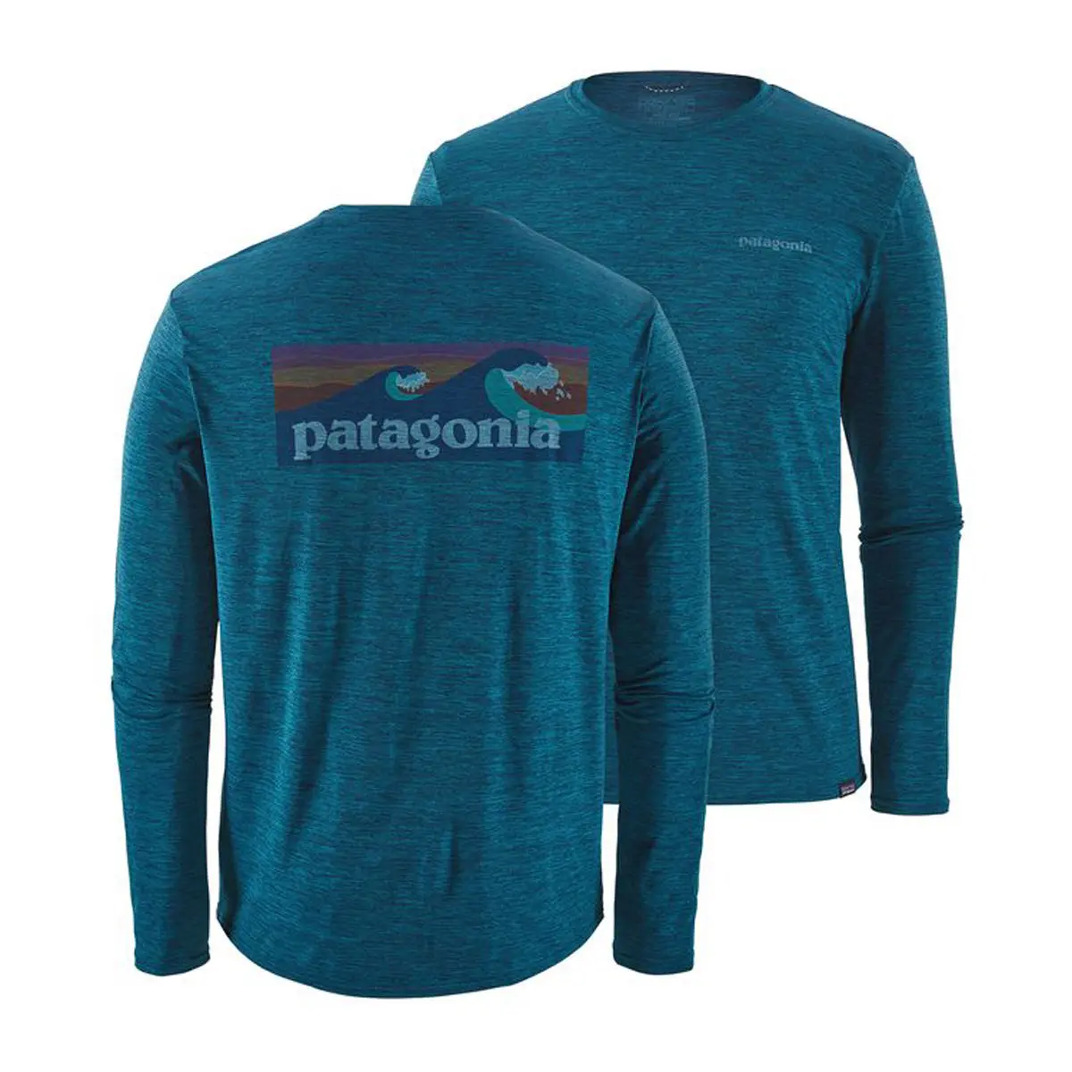 Men's Long-Sleeved Capilene Cool Daily Graphic Shirt 1