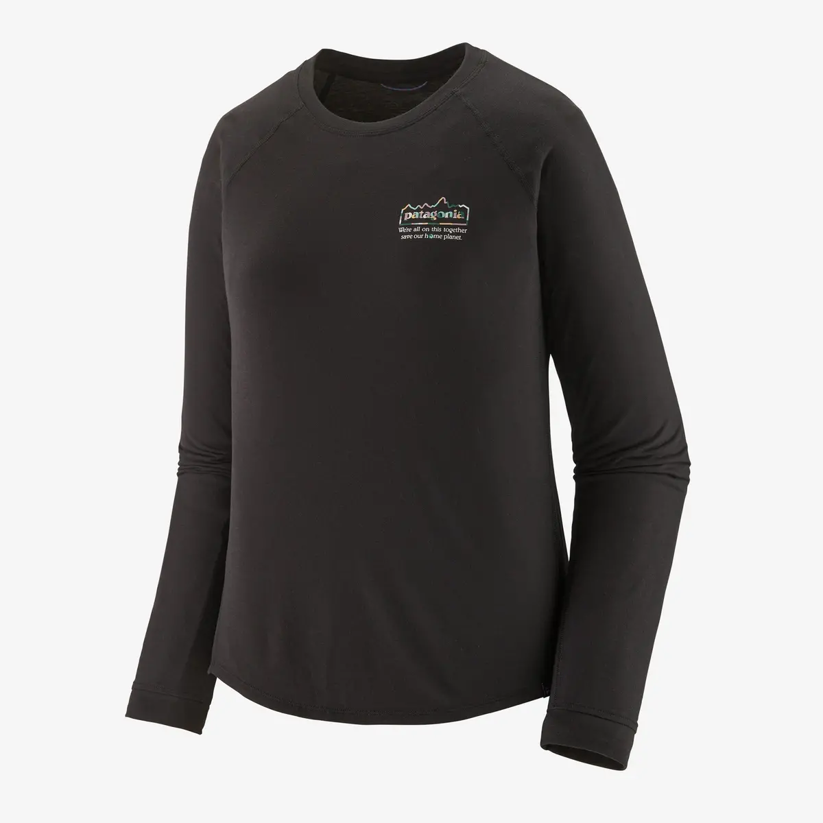 Women`S Long-Sleeved Capilene Cool Trail Graphic Shirt 1