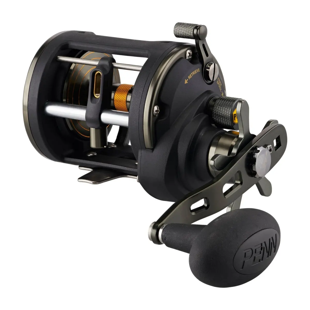 Squall Ii Level Wind Left Conventional Reel - (Sqlii20lwlh) 1
