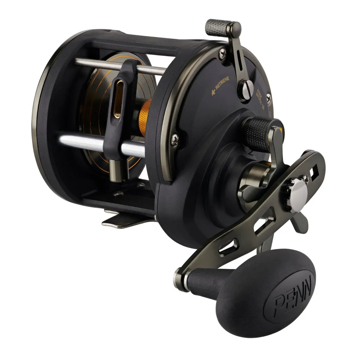 Squall Ii Level Wind Left Conventional Reel - (Sqlii30lwlh) 1