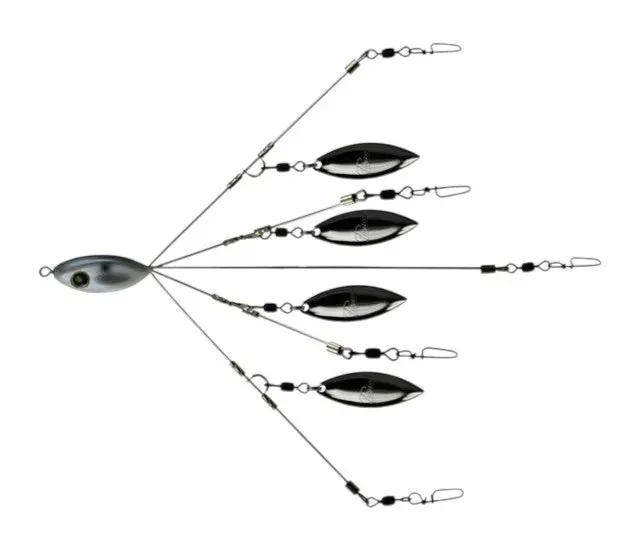 Bait Ball 5 Heavy Duty School-E-Rig - (8 Inch) 1