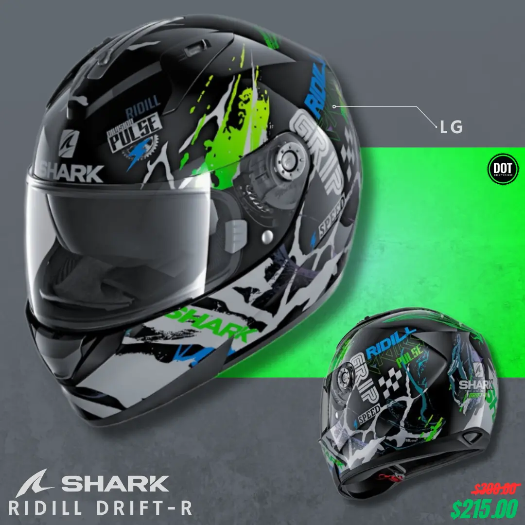 Casco Shark Helmet Ridill Drift-R 1