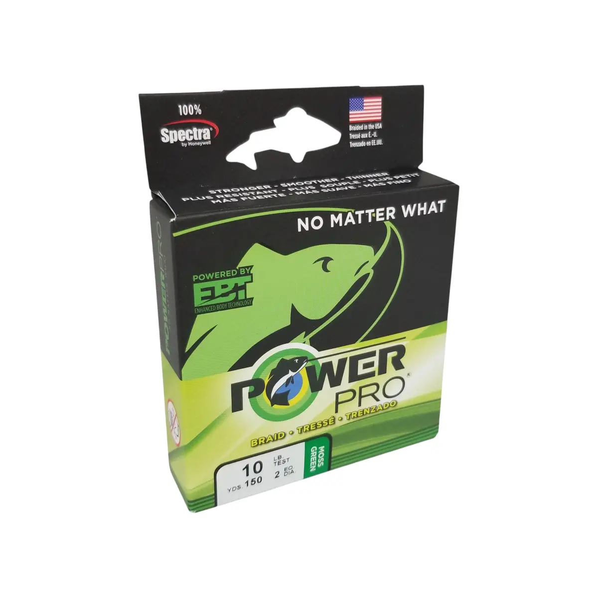 Microfilament Braided Fishing Line - 10 Lb. (150 Yds.) 1