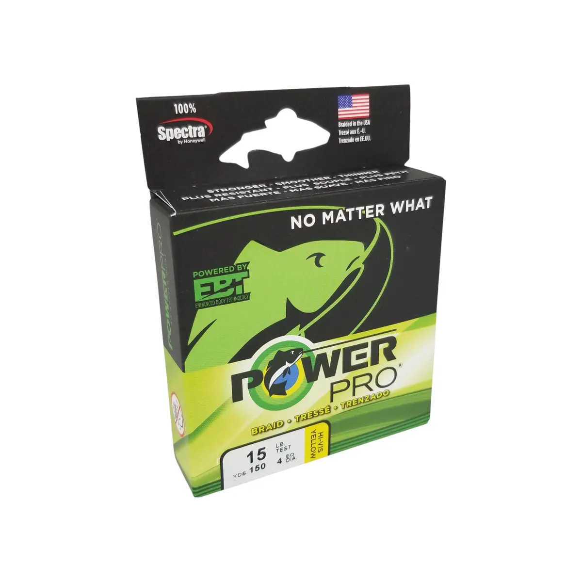 Microfilament Braided Fishing Line - 15 Lb. (150 Yds.) 1