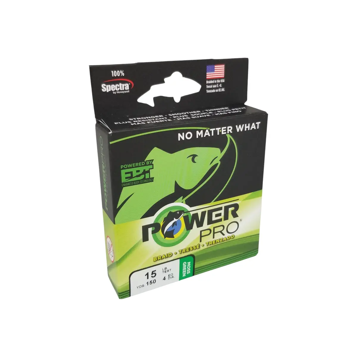 Microfilament Braided Fishing Line - 15 Lb. (150 Yds.) 1