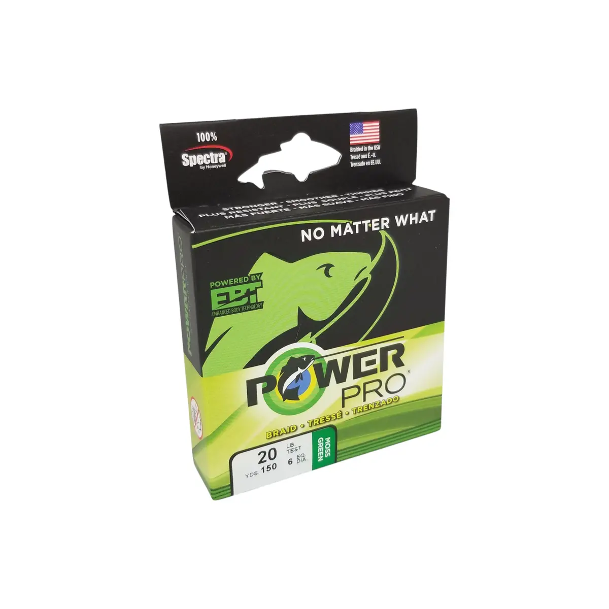 Microfilament Braided Fishing Line - 20 Lb. (150 Yds.) 1